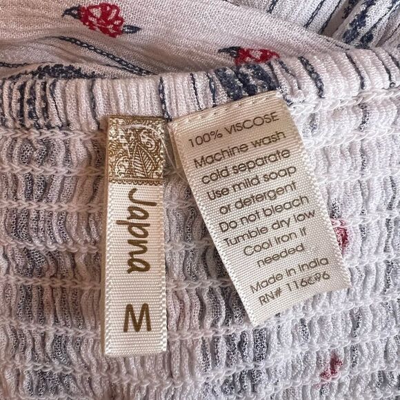 Japna smocked midi dress size Medium - Picture 4 of 6